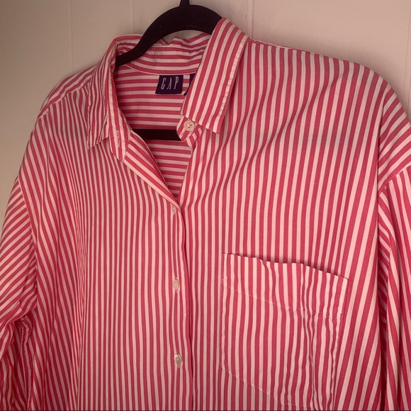 Vintage 1990s Gap Mens Button Down Shirt Large - Picture 3 of 6